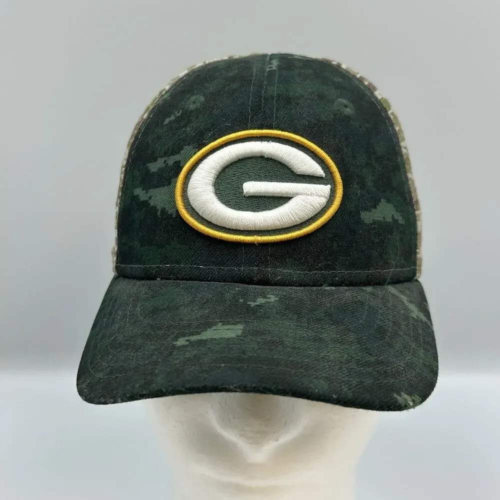 Green Bay Packers NFL Military Appreciation Baseball Hat Toddler-Child Green
